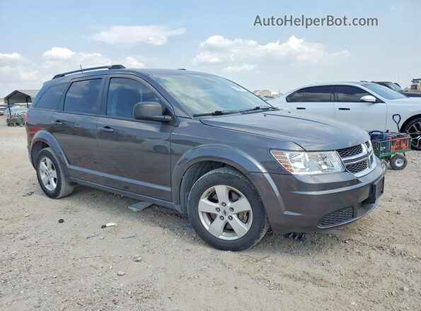 3C4PDCAB6JT506084 2018 DODGE JOURNEY Серый Передняя правая четверть