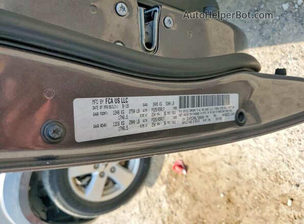 3C4PDCAB6JT506084 2018 DODGE JOURNEY Серый Вид подкапотного пространства