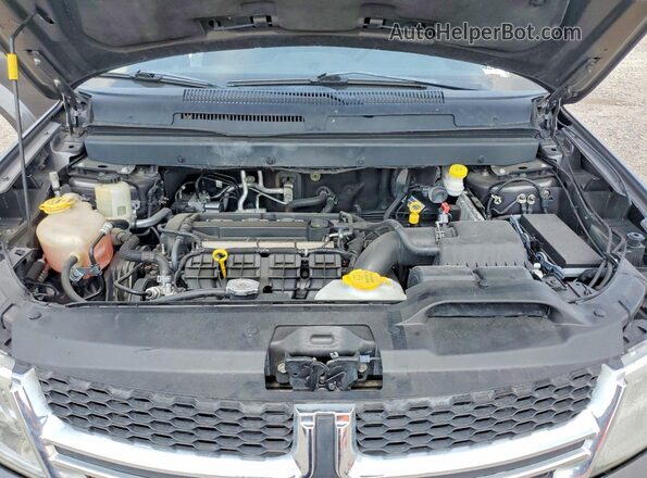 3C4PDCAB6JT506084 2018 DODGE JOURNEY Серый Вид задней части салона