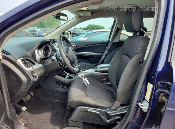 3C4PDCAB6KT747175 2019 DODGE JOURNEY Blue Front interior view