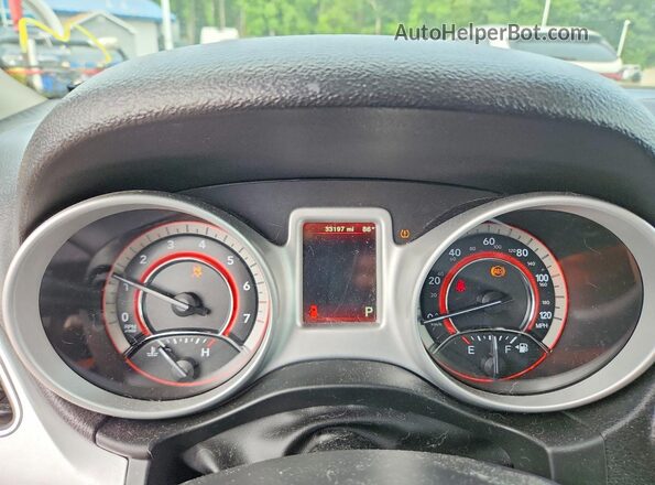3C4PDCAB6KT747175 2019 DODGE JOURNEY Blue Instrument cluster view