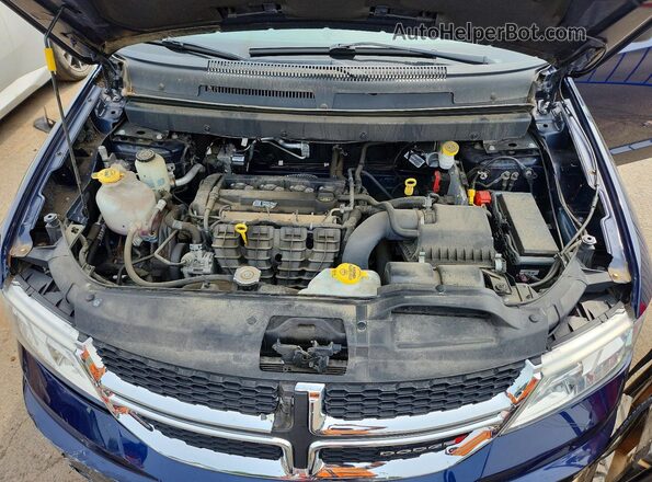 3C4PDCAB6KT747175 2019 DODGE JOURNEY Blue Engine compartment view