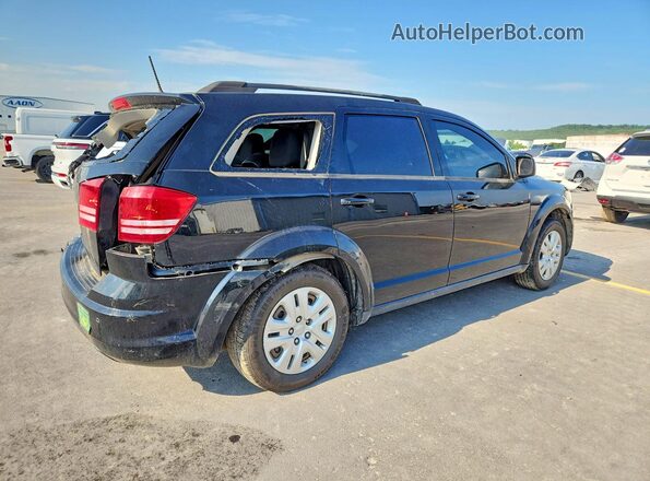 3C4PDCAB6LT202417 2020 DODGE JOURNEY Черный Задняя правая четверть
