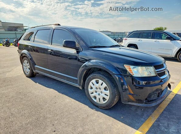 3C4PDCAB6LT202417 2020 DODGE JOURNEY Черный Передняя правая четверть
