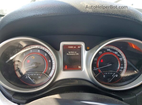 3C4PDCAB6LT202417 2020 DODGE JOURNEY Черный Вид щитка приборов