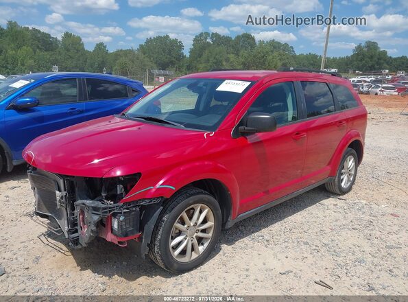3C4PDCAB6LT220769 2020 DODGE JOURNEY Красный Передняя левая четверть