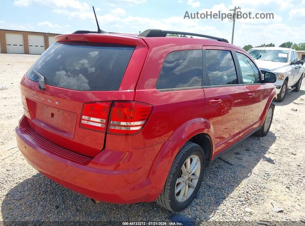 3C4PDCAB6LT220769 2020 DODGE JOURNEY Красный Задняя правая четверть