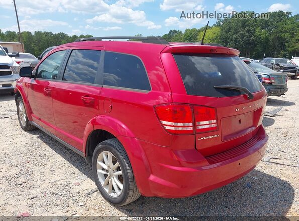 3C4PDCAB6LT220769 2020 DODGE JOURNEY Красный Задняя левая четверть
