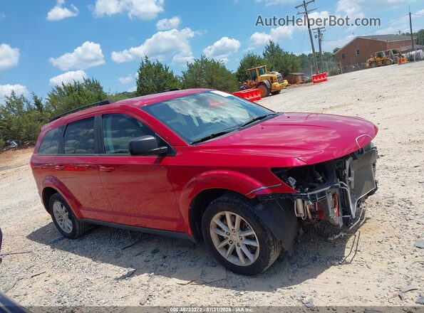 3C4PDCAB6LT220769 2020 DODGE JOURNEY Красный Вид задней части салона