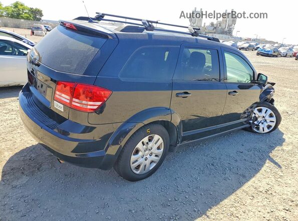 3C4PDCAB7GT110173 2016 DODGE JOURNEY Черный Задняя правая четверть