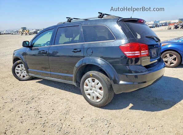 3C4PDCAB7GT110173 2016 DODGE JOURNEY Черный Задняя левая четверть