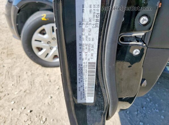 3C4PDCAB7GT110173 2016 DODGE JOURNEY Черный Вид наклейки с VIN-кодом