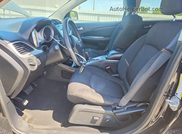 3C4PDCAB7GT222780 2016 DODGE JOURNEY Черный Вид салона спереди