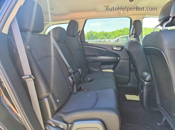 3C4PDCAB7GT222780 2016 DODGE JOURNEY Черный Вид задней части салона