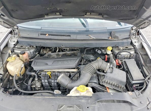 3C4PDCAB7GT238817 2016 DODGE JOURNEY Silver Vista del compartimento del motor