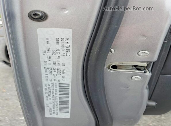 3C4PDCAB7GT238817 2016 DODGE JOURNEY Silver Vista de la etiqueta del VIN