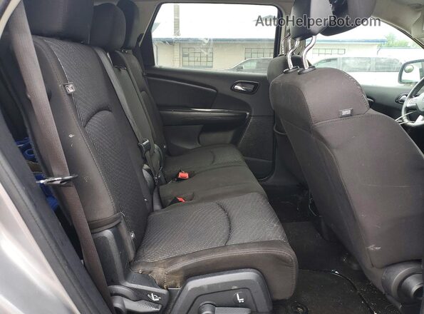 3C4PDCAB7GT238817 2016 DODGE JOURNEY Silver Vista interior trasera