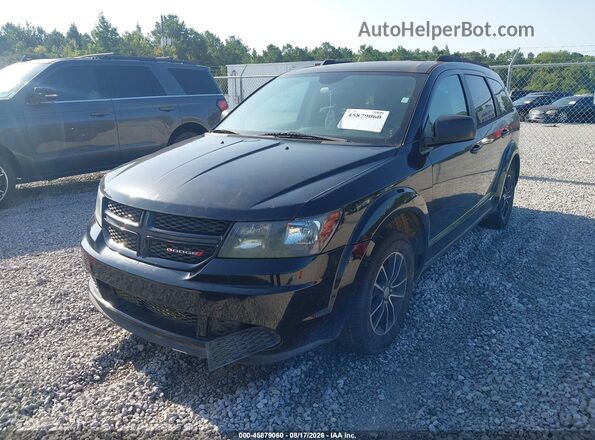 3C4PDCAB7HT568300 2017 DODGE JOURNEY Черный Передняя левая четверть