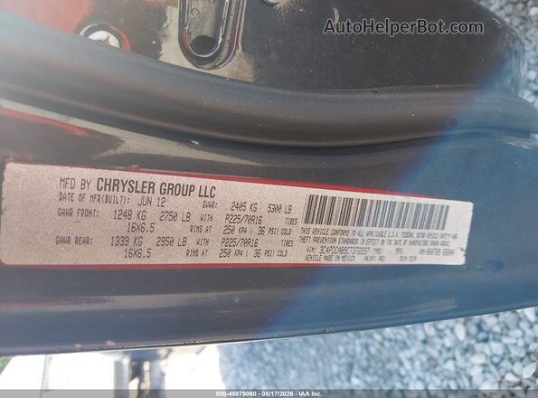 3C4PDCAB7HT568300 2017 DODGE JOURNEY Черный Вид подкапотного пространства