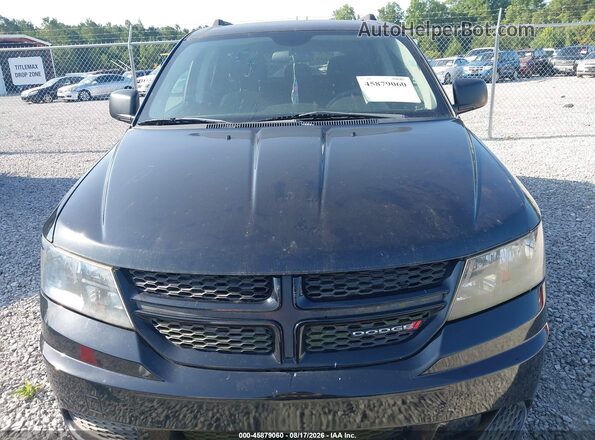 3C4PDCAB7HT568300 2017 DODGE JOURNEY Черный Вид панели приборов