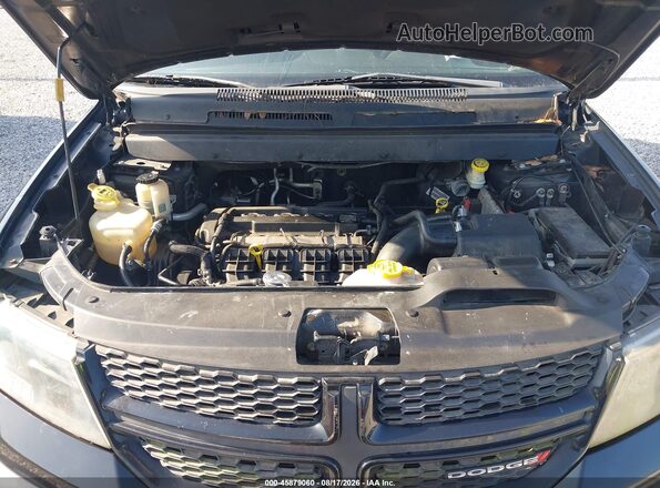 3C4PDCAB7HT568300 2017 DODGE JOURNEY Черный Вид сзади