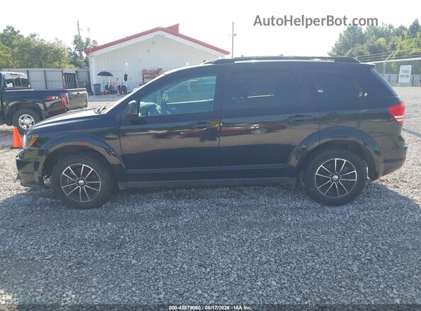 3C4PDCAB7HT568300 2017 DODGE JOURNEY Черный Вид задней части салона