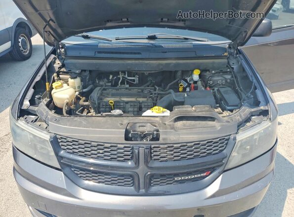 3C4PDCAB7HT683608 2017 DODGE JOURNEY Серый Вид задней части салона