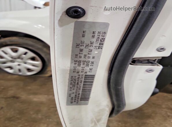 3C4PDCAB7HT695225 2017 DODGE JOURNEY White Вид наклейки з VIN-кодом