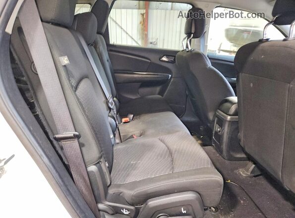 3C4PDCAB7HT695225 2017 DODGE JOURNEY White Вид задньої частини салону