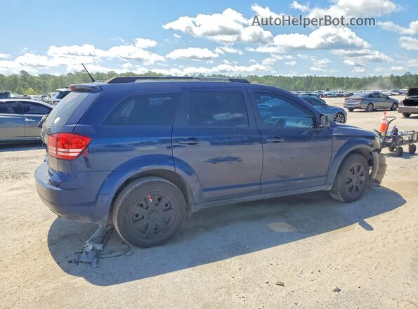 3C4PDCAB7JT152219 2018 DODGE JOURNEY Blue Tył prawy