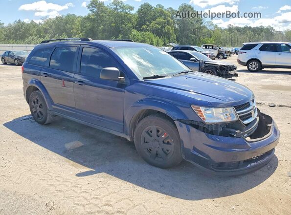 3C4PDCAB7JT152219 2018 DODGE JOURNEY Blue Przód prawy