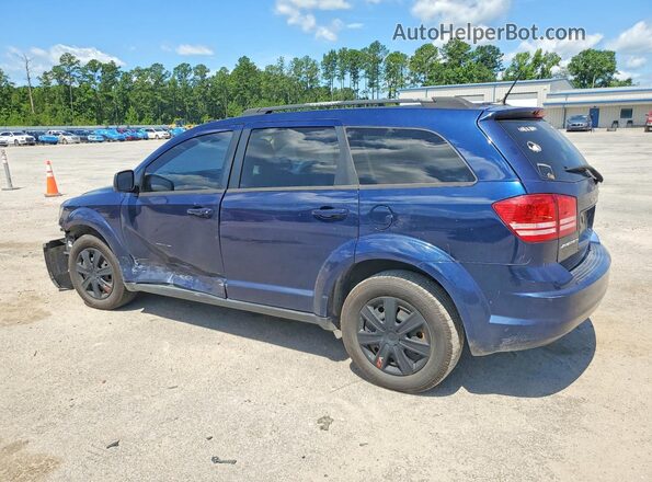 3C4PDCAB7JT152219 2018 DODGE JOURNEY Blue Tył lewy