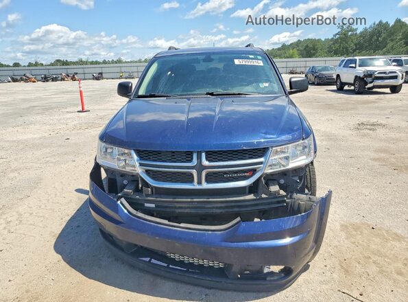 3C4PDCAB7JT152219 2018 DODGE JOURNEY Blue Widok z przodu