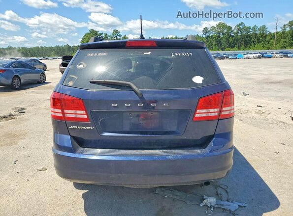 3C4PDCAB7JT152219 2018 DODGE JOURNEY Blue Widok z tyłu