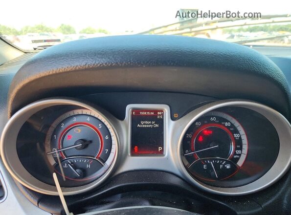 3C4PDCAB7JT156139 2018 DODGE JOURNEY Gray ხელსაწყოთა პანელის ხედი
