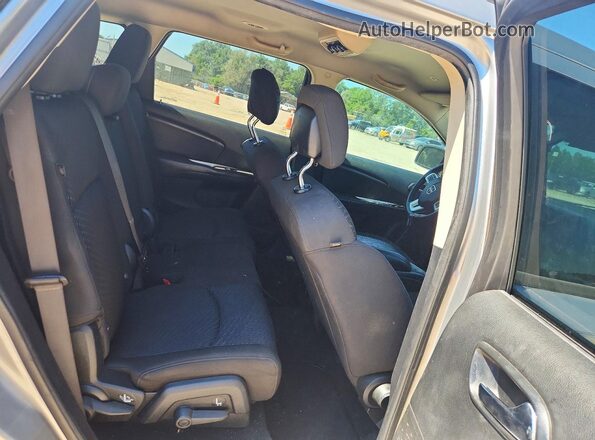 3C4PDCAB7JT156139 2018 DODGE JOURNEY Gray უკანა სალონის ხედი