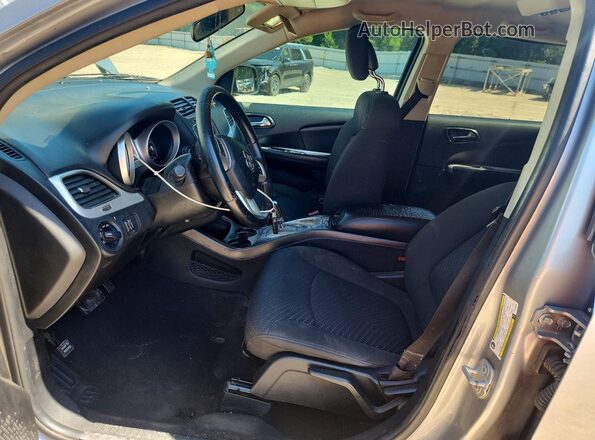 3C4PDCAB7JT156139 2018 DODGE JOURNEY Gray წინა სალონის ხედი