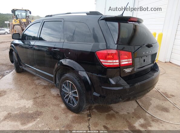 3C4PDCAB7JT344546 2018 DODGE JOURNEY Black უკანა მარცხენა
