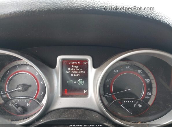 3C4PDCAB7JT344546 2018 DODGE JOURNEY Black უკანა სავარძლების ხედი