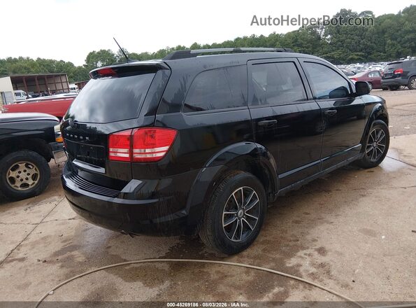 3C4PDCAB7JT344546 2018 DODGE JOURNEY Black უკანა მარჯვენა