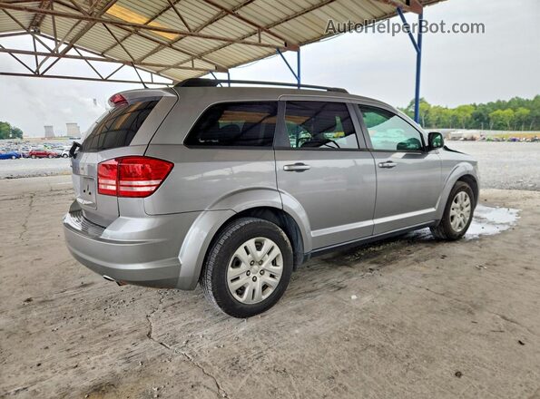 3C4PDCAB7JT347950 2018 DODGE JOURNEY Silver Tył prawy