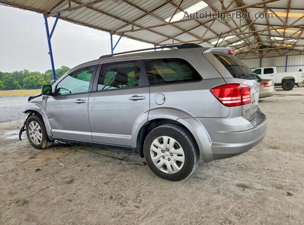 3C4PDCAB7JT347950 2018 DODGE JOURNEY Silver Tył lewy