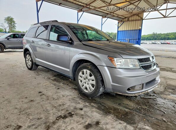 3C4PDCAB7JT347950 2018 DODGE JOURNEY Silver Przód prawy