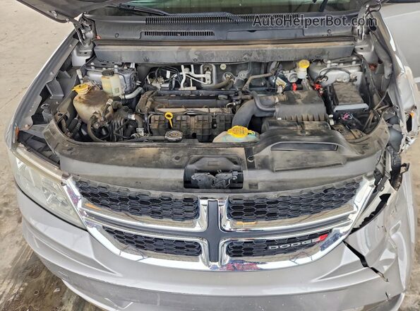 3C4PDCAB7JT347950 2018 DODGE JOURNEY Silver Widok wnętrza z tyłu