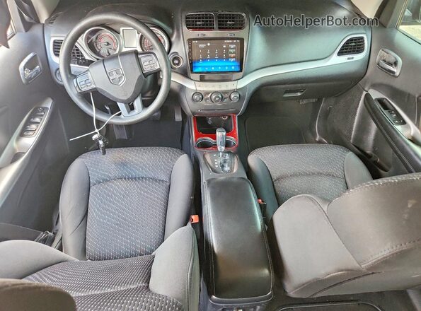 3C4PDCAB7JT421240 2018 DODGE JOURNEY Silver Вид панелі приладів