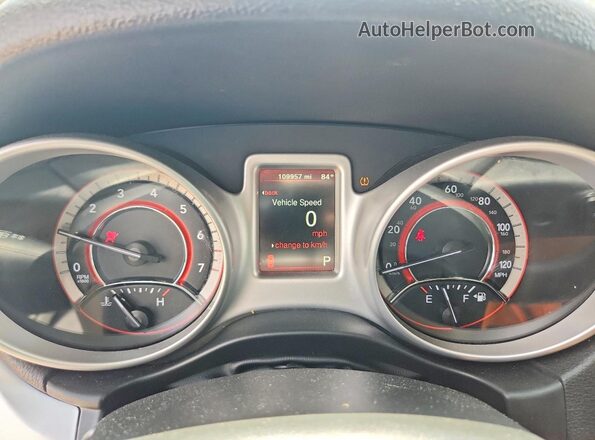 3C4PDCAB7JT421240 2018 DODGE JOURNEY Silver Вид щитка приладів