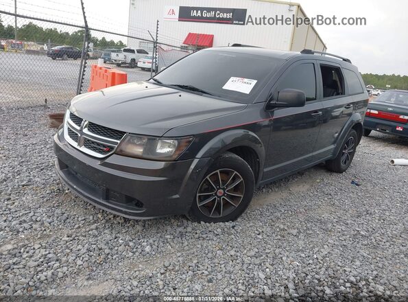 3C4PDCAB7JT439799 2018 DODGE JOURNEY Gray Front left