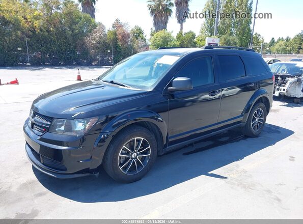 3C4PDCAB7JT509818 2018 DODGE JOURNEY Black Передня ліва чверть