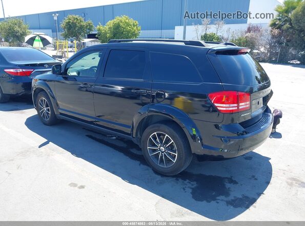 3C4PDCAB7JT509818 2018 DODGE JOURNEY Black Задня ліва чверть