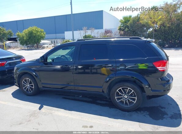 3C4PDCAB7JT509818 2018 DODGE JOURNEY Black Вид задньої частини салону